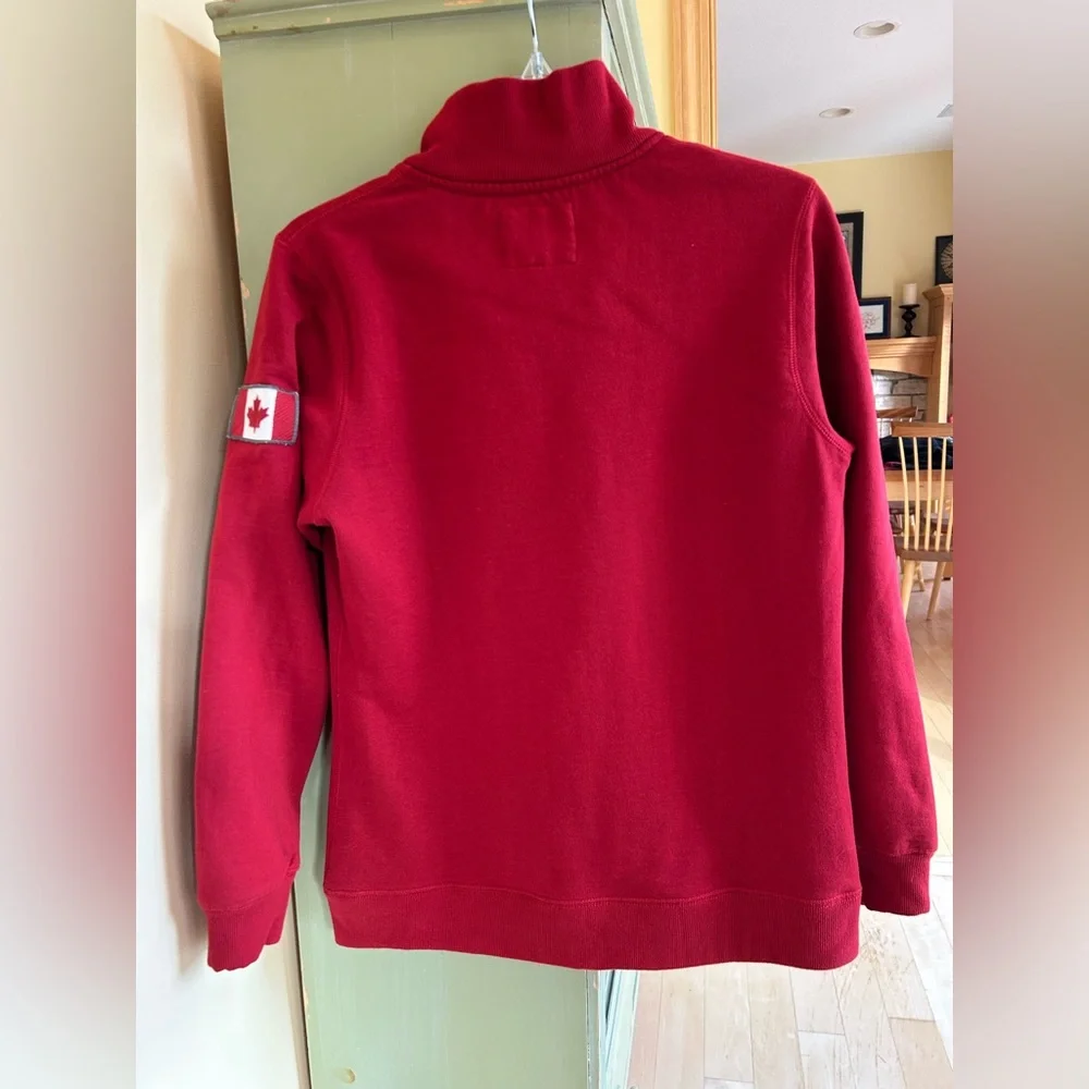 Rocky Mountain Flannel Company Full Zip Fitted Canadian Sweatshirt/Jacket Medium